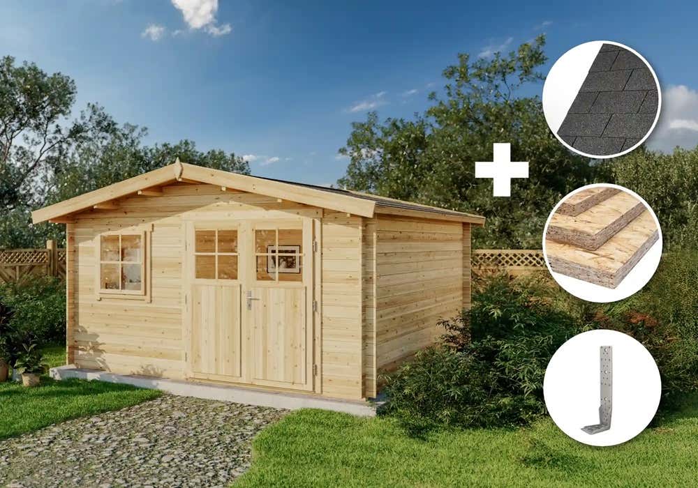 13 % Discount! ECO Set - Gartenhaus Valeria 16m² Unkategorisiert online kaufen 13 % Discount! ECO Set - Gartenhaus Valeria 16m² Unkategorisiert online kaufen