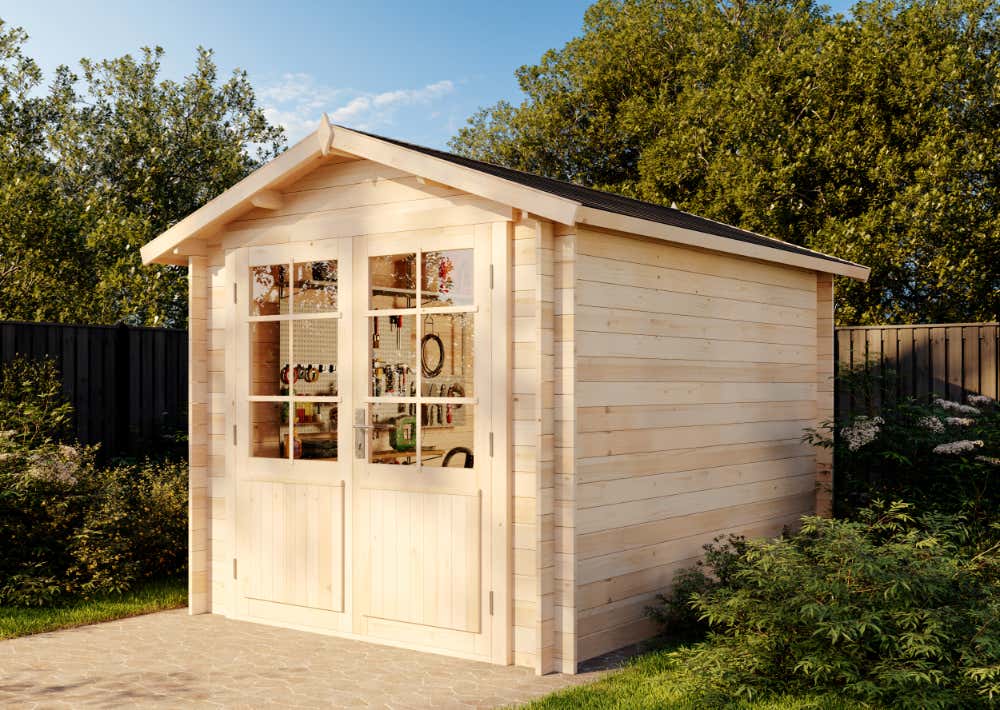 16 % Discount! Gartenhaus Bremen B 9m² Unkategorisiert online kaufen