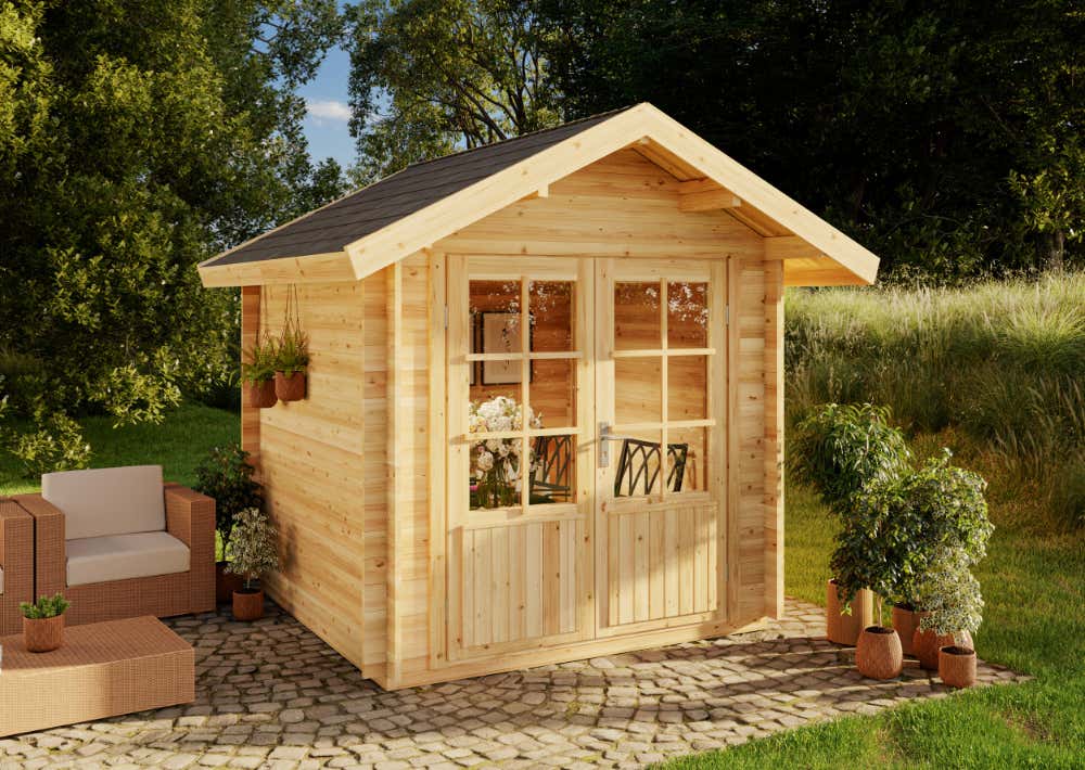 17 % Discount! Gartenhaus Palma 9m² Unkategorisiert online kaufen