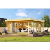 26 % Discount! Fjordholz Gartenhäuschen Melany Alu 44 24m² Unkategorisiert online kaufen