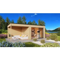 26 % Discount! Fjordholz Gartenhäuschen Modell Q-BIC Alu 70 A + SD 24m² Unkategorisiert online kaufen