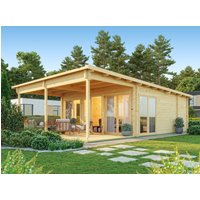 26 % Discount! Fjordholz Gartenhäuschen Modell Taunus 70 mit Vordach 28m² Unkategorisiert online kaufen