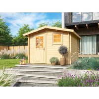 26 % Discount! Fjordholz Satteldach Gartenhäuschen Modell Eliza 3B 9m² Unkategorisiert online kaufen