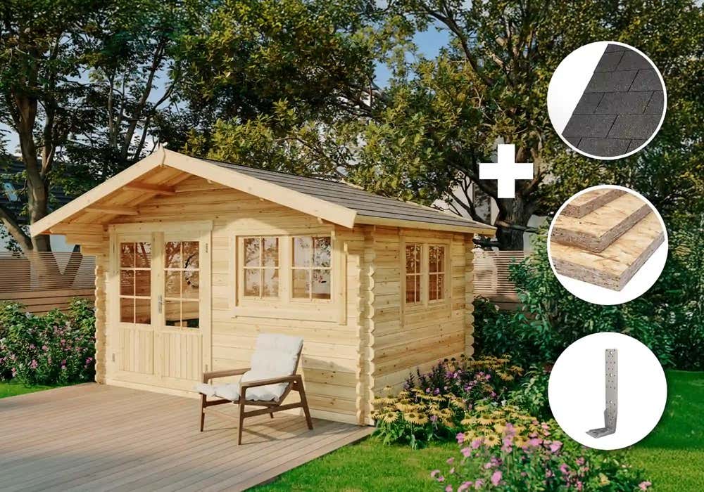 74 % Discount! ECO Set - Gartenhaus Gabriel 400 x 300 cm 12m² Unkategorisiert online kaufen 74 % Discount! ECO Set - Gartenhaus Gabriel 400 x 300 cm 12m² Unkategorisiert online kaufen