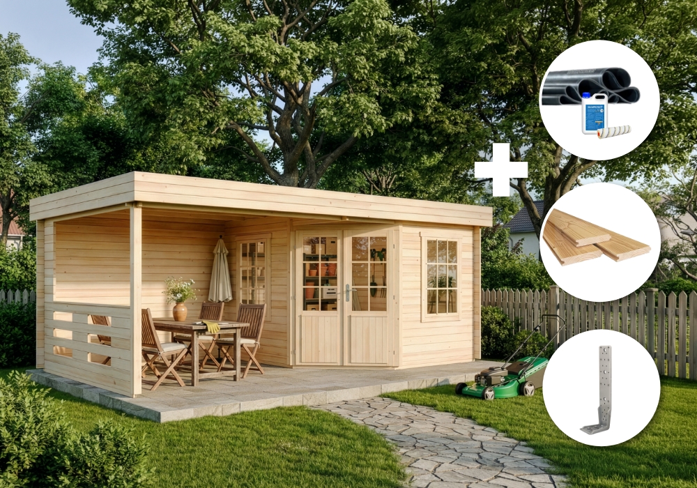 74 % Discount! ECO Set - Gartenhaus Hanna 18m² Unkategorisiert online kaufen 74 % Discount! ECO Set - Gartenhaus Hanna 18m² Unkategorisiert online kaufen