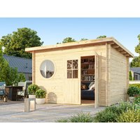 26 % Discount! Fjordholz Pultdach Gartenhäuschen Modell Ezra 4M 9m² Unkategorisiert online kaufen