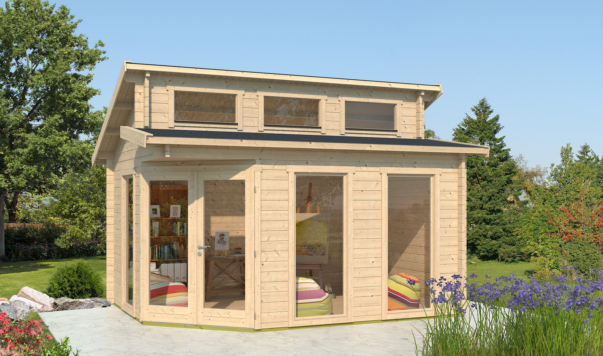 26% Rabatt ✓ 4 × 3 m | Gartenhäuschen Kono 44 A | klassisch Unkategorisiert online kaufen 26% Rabatt ✓ 4 × 3 m | Gartenhäuschen Kono 44 A | klassisch Unkategorisiert online kaufen