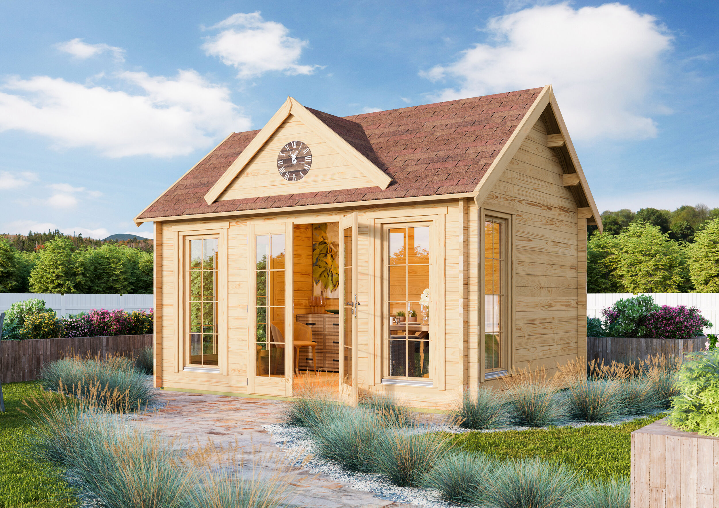 26% Rabatt ✓ 6 × 4 m | Gartenhäuschen Teehaus Glasgow 44 A | klassisch Unkategorisiert online kaufen 26% Rabatt ✓ 6 × 4 m | Gartenhäuschen Teehaus Glasgow 44 A | klassisch Unkategorisiert online kaufen