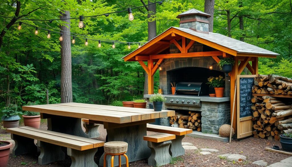 Grillhütte Ausstattungsoptionen Grillhütte Ausstattungsoptionen