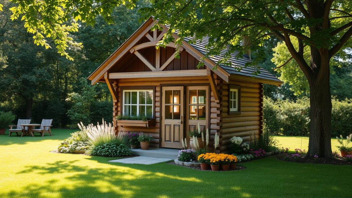 Unterschied zwischen Schuppen und Gartenhaus erklärt