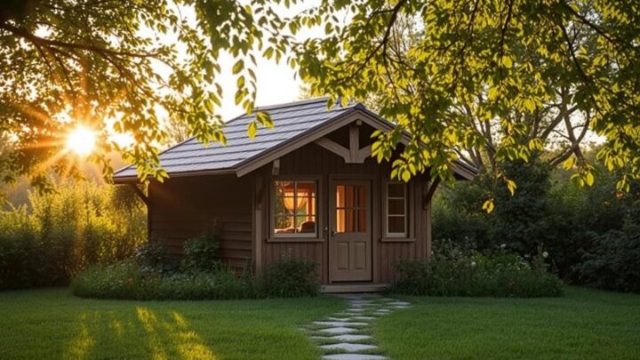 Die günstigste Dacheindeckung für ein Gartenhaus im Vergleich