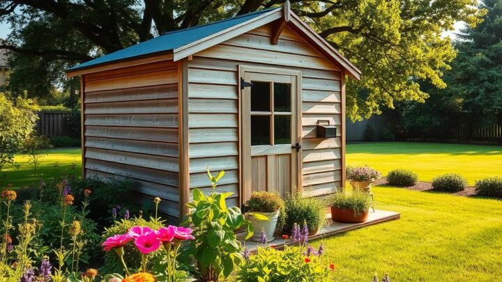 Muss man ein Gartenhaus im Boden verankern? Sicherheit und Stabilität