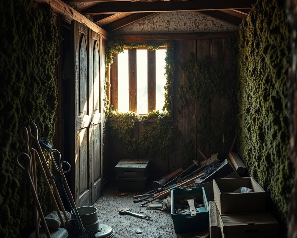 Schimmel im Gartenhaus bekämpfen – Effektive Methoden