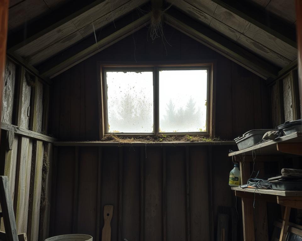 feuchtigkeit gartenhaus