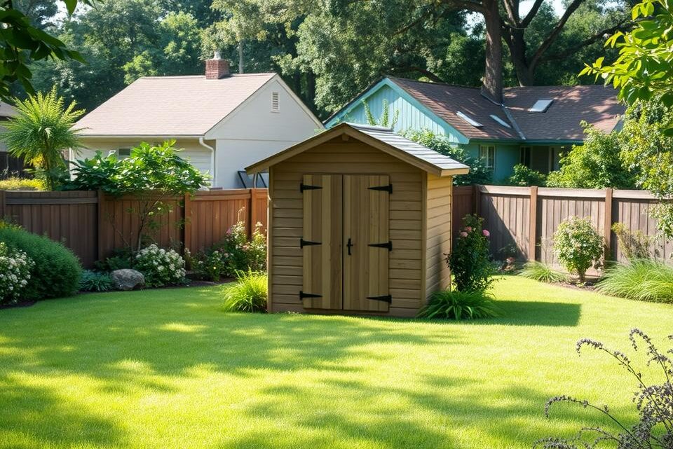 Kann Nachbar ein Gartenhaus verbieten? Ihre Rechte