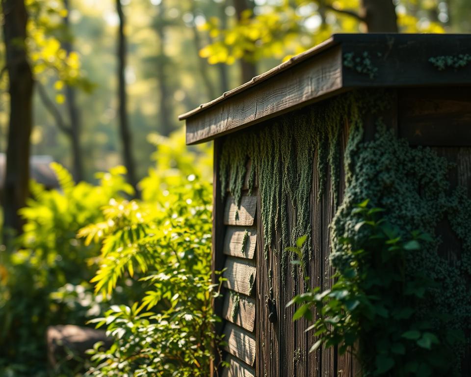 schimmel erkennen gartenhaus