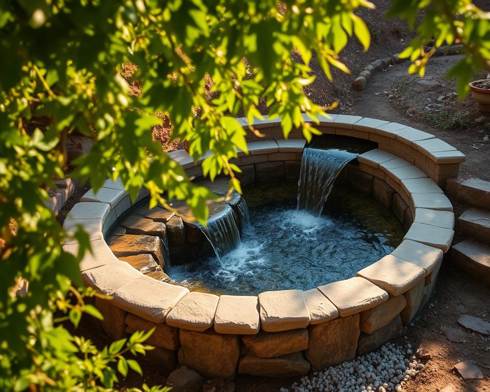 Auffangbecken Gefälle Bau Auffangbecken Gefälle Bau