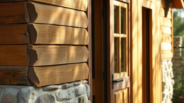 Gartenhaus verkleiden: die besten Materialien