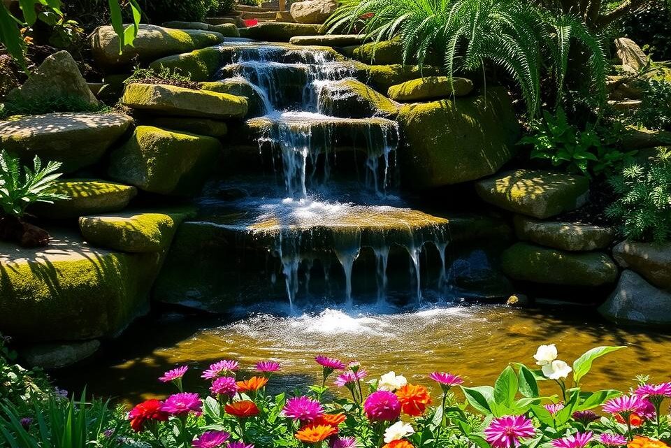 So bauen Sie Ihren Wasserfall Brunnen selber: DIY-Anleitung