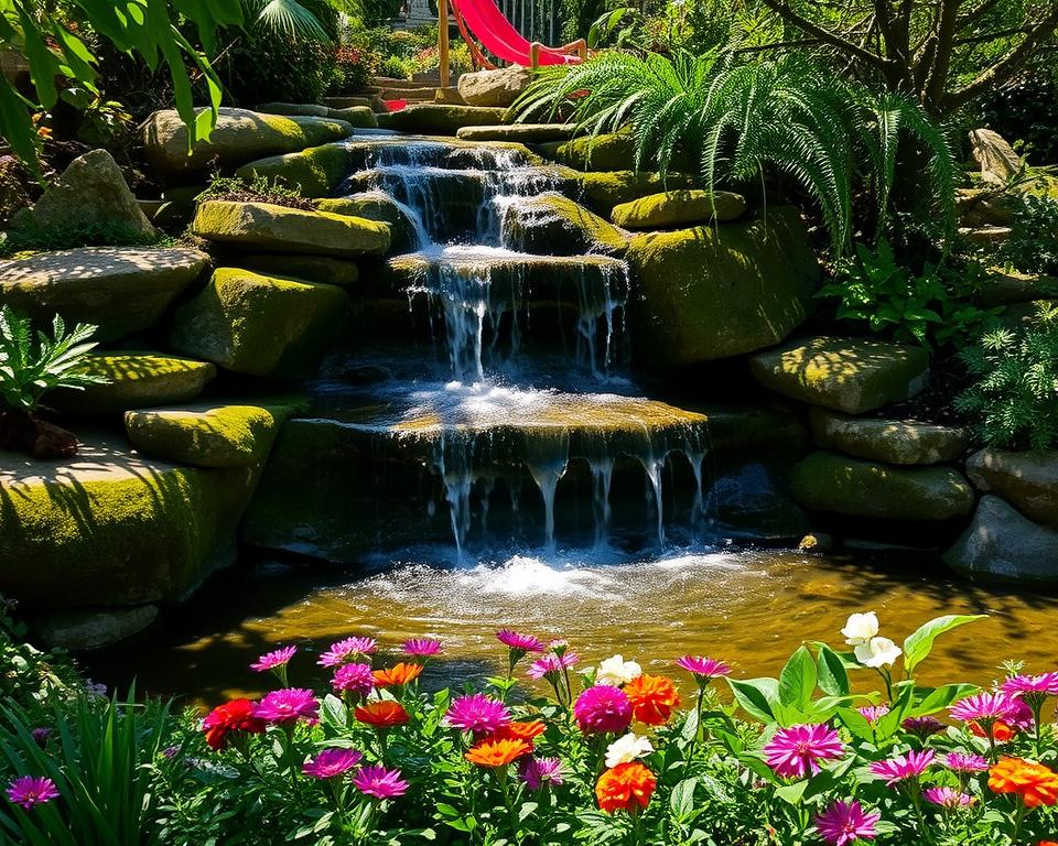 So bauen Sie Ihren Wasserfall Brunnen selber: DIY-Anleitung