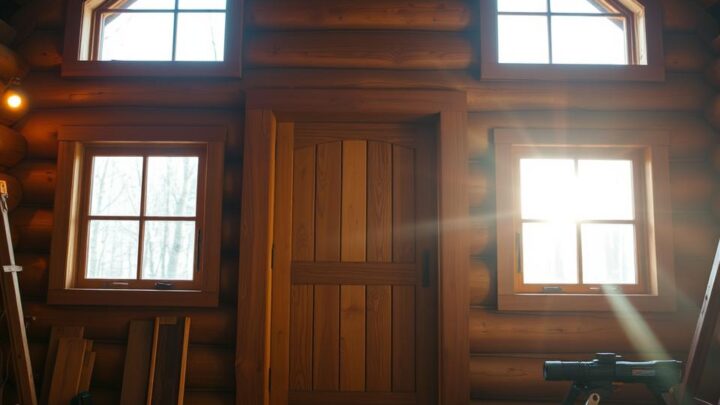 Tipps zur Montage von Blockhaustüren