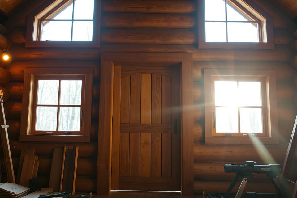 Tipps zur Montage von Blockhaustüren