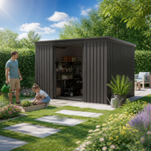 24% Rabatt ✓ 3 × 2 m | Metall Gerätehaus Pento 6,29 m² | mit Schiebetüren | Pultdach | modern Unkategorisiert online kaufen 24% Rabatt ✓ 3 × 2 m | Metall Gerätehaus Pento 6,29 m² | mit Schiebetüren | Pultdach | modern Unkategorisiert online kaufen