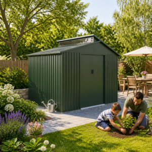 25% Rabatt ✓ 3 × 2 m | Metall Gerätehaus Viva 5,44 m² | mit Schiebetüren | Pultdach | modern Unkategorisiert online kaufen 25% Rabatt ✓ 3 × 2 m | Metall Gerätehaus Viva 5,44 m² | mit Schiebetüren | Pultdach | modern Unkategorisiert online kaufen