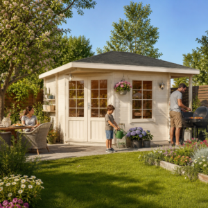 26% Rabatt ✓ 4 × 3 m | 5-Eck Gartenhäuschen Isa 40 C | 5-eckig Unkategorisiert online kaufen