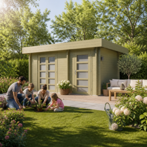 26% Rabatt ✓ 4 × 3 m | Flachdach Gartenhäuschen Tekla 28 | modern Unkategorisiert online kaufen 26% Rabatt ✓ 4 × 3 m | Flachdach Gartenhäuschen Tekla 28 | modern Unkategorisiert online kaufen