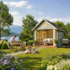 26% Rabatt ✓ 4 × 3 m | Gartenhäuschen Glarus 70 | klassisch Unkategorisiert online kaufen