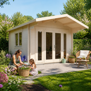 26% Rabatt ✓ 4 × 3 m | Gartenhäuschen Kim 70 B | Satteldach | klassisch Unkategorisiert online kaufen