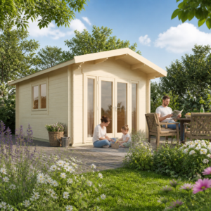26% Rabatt ✓ 4 × 4 m | Gartenhäuschen Kim 70 D | Satteldach | klassisch Unkategorisiert online kaufen