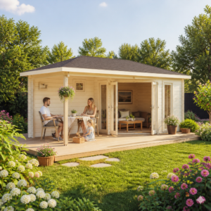 26% Rabatt ✓ 5 × 3 m | 5-Eck Gartenhäuschen Jokkmokk 40 | Anbau | 5-eckig | Terrasse Unkategorisiert online kaufen