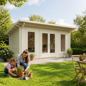 26% Rabatt ✓ 5 × 4 m | Gartenhäuschen Jacob 90 E | Pultdach | modern Unkategorisiert online kaufen