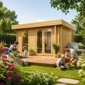 26% Rabatt ✓ 5 × 4 m | Gartenhäuschen Miriam 44 A Modern | Flachdach Unkategorisiert online kaufen