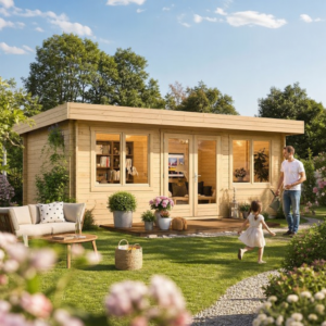 26% Rabatt ✓ 6 × 4 m | Flachdach Gartenhäuschen Lino 28 Unkategorisiert online kaufen