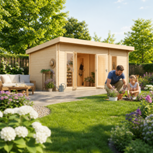 26% Rabatt ✓ 6 × 4 m | Gartenhäuschen Rita 44 | Pultdach Unkategorisiert online kaufen