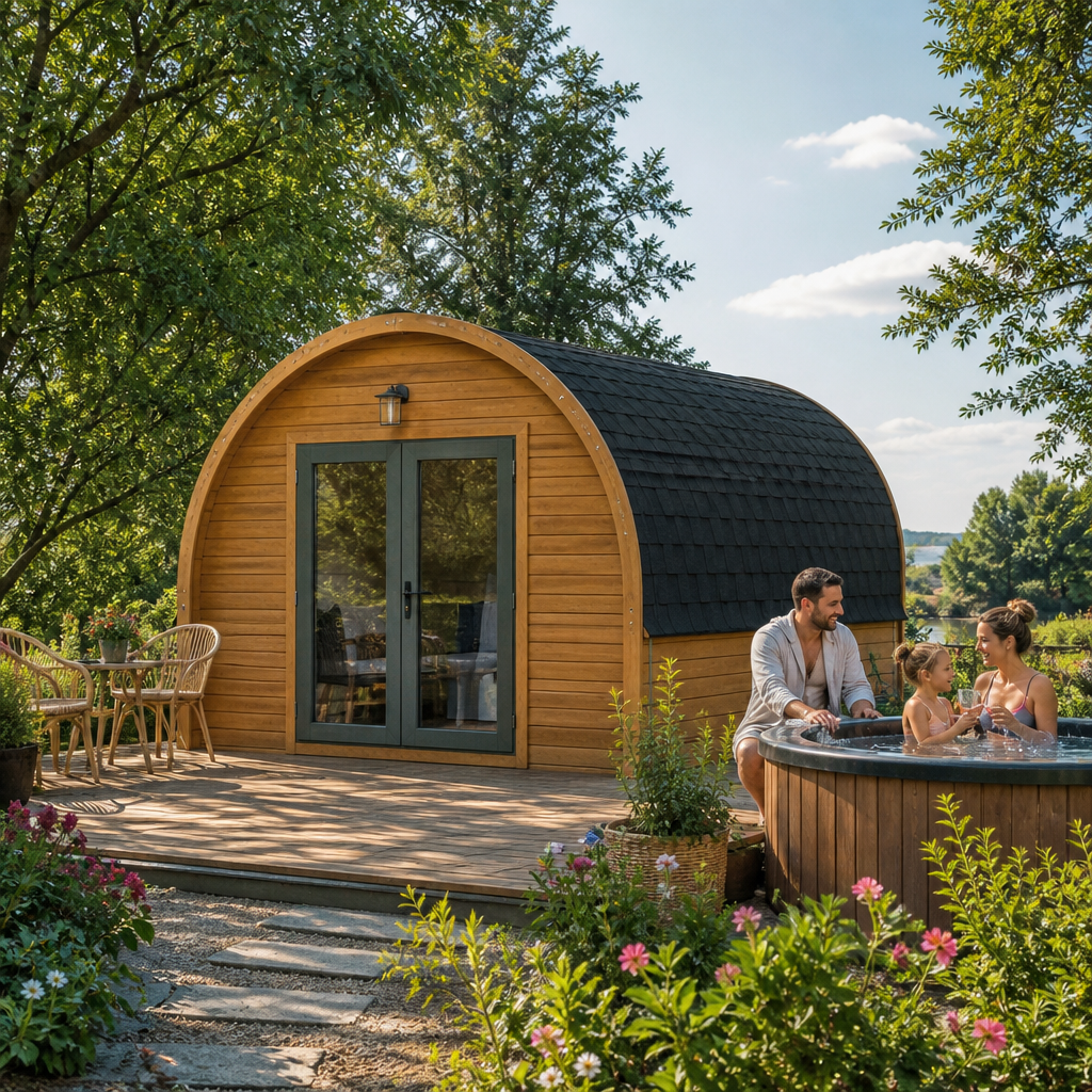 26% Rabatt ✓ 6 × 4 m | Premium Campinghaus Western isoliert