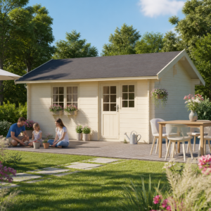 26% Rabatt ✓ 6 × 4 m | Satteldach Gartenhäuschen Carolina 40 | modern | klassisch Unkategorisiert online kaufen