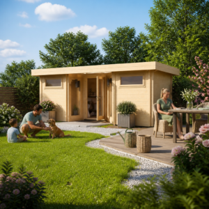 26% Rabatt ✓ 7 × 4 m | Gartenhäuschen Aargau 70 | Flachdach | modern Unkategorisiert online kaufen