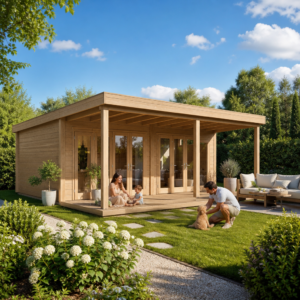 26% Rabatt ✓ 7 × 4 m | Gartenhäuschen Kevin 70 mit Vordach | Flachdach | Terrasse | modern Unkategorisiert online kaufen 26% Rabatt ✓ 7 × 4 m | Gartenhäuschen Kevin 70 mit Vordach | Flachdach | Terrasse | modern Unkategorisiert online kaufen