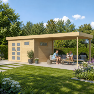 26% Rabatt ✓ 8 × 4 m | Gartenhäuschen Alu-Line Kasuko-M mit Anbau | Pultdach | Flachdach | modern Unkategorisiert online kaufen 26% Rabatt ✓ 8 × 4 m | Gartenhäuschen Alu-Line Kasuko-M mit Anbau | Pultdach | Flachdach | modern Unkategorisiert online kaufen