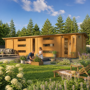 26% Rabatt ✓ 8 × 4 m | Gartenhäuschen Dundee 44 A | Satteldach Unkategorisiert online kaufen